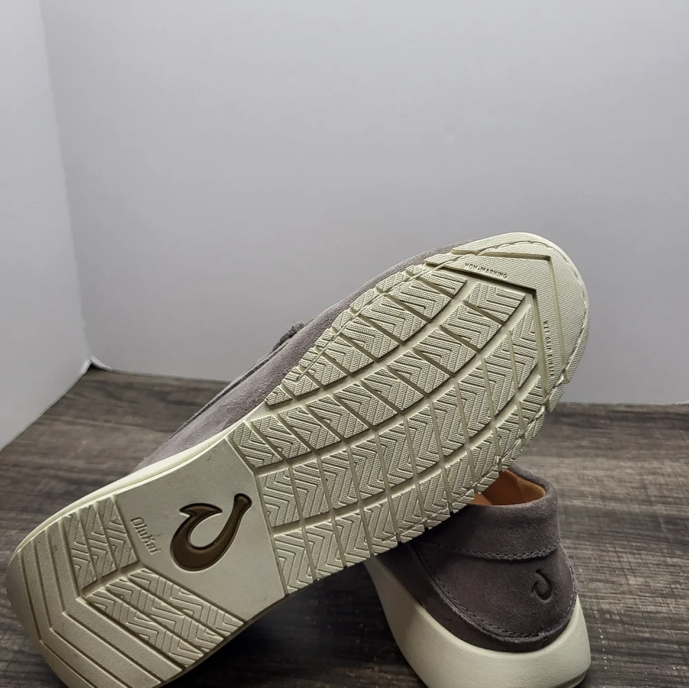 OluKai Ka'a Loafer Slip on Shoes Men's Size 8 Grey New